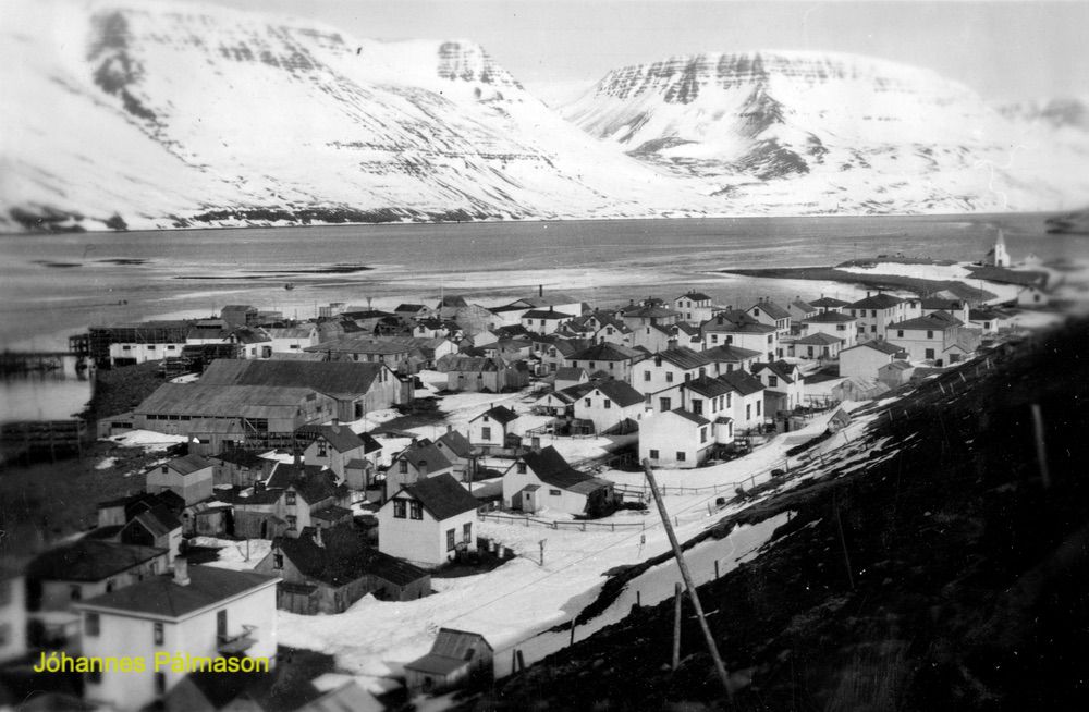 Suðureyri í ársbyrjun 1943